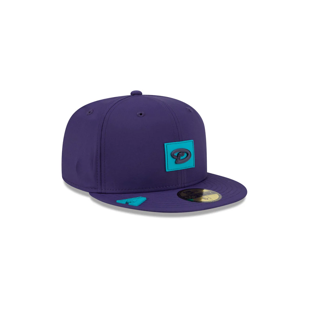MLB Arizona Diamondbacks New Era 2026 Clubhouse 59FIFTY Fitted Hat - Purple - Image 2
