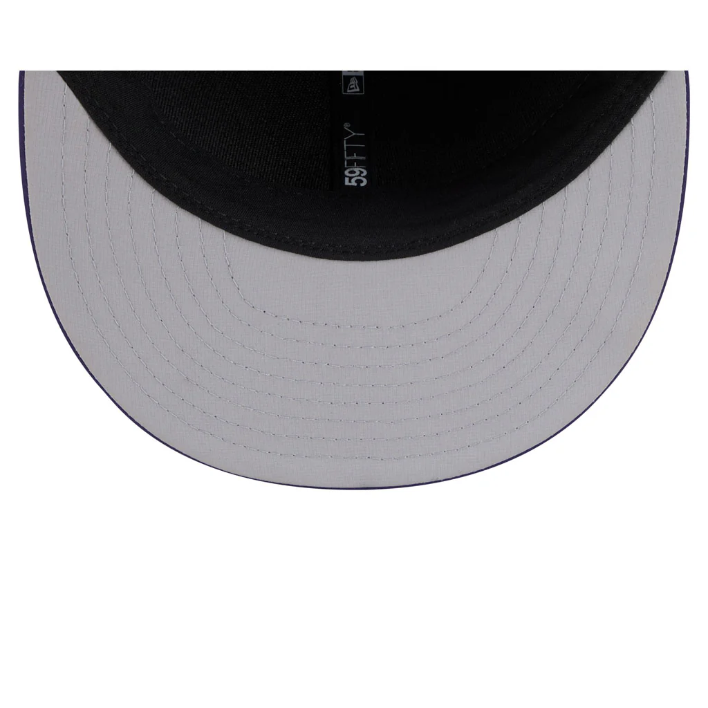 MLB Arizona Diamondbacks New Era 2026 Clubhouse 59FIFTY Fitted Hat - Purple - Image 7