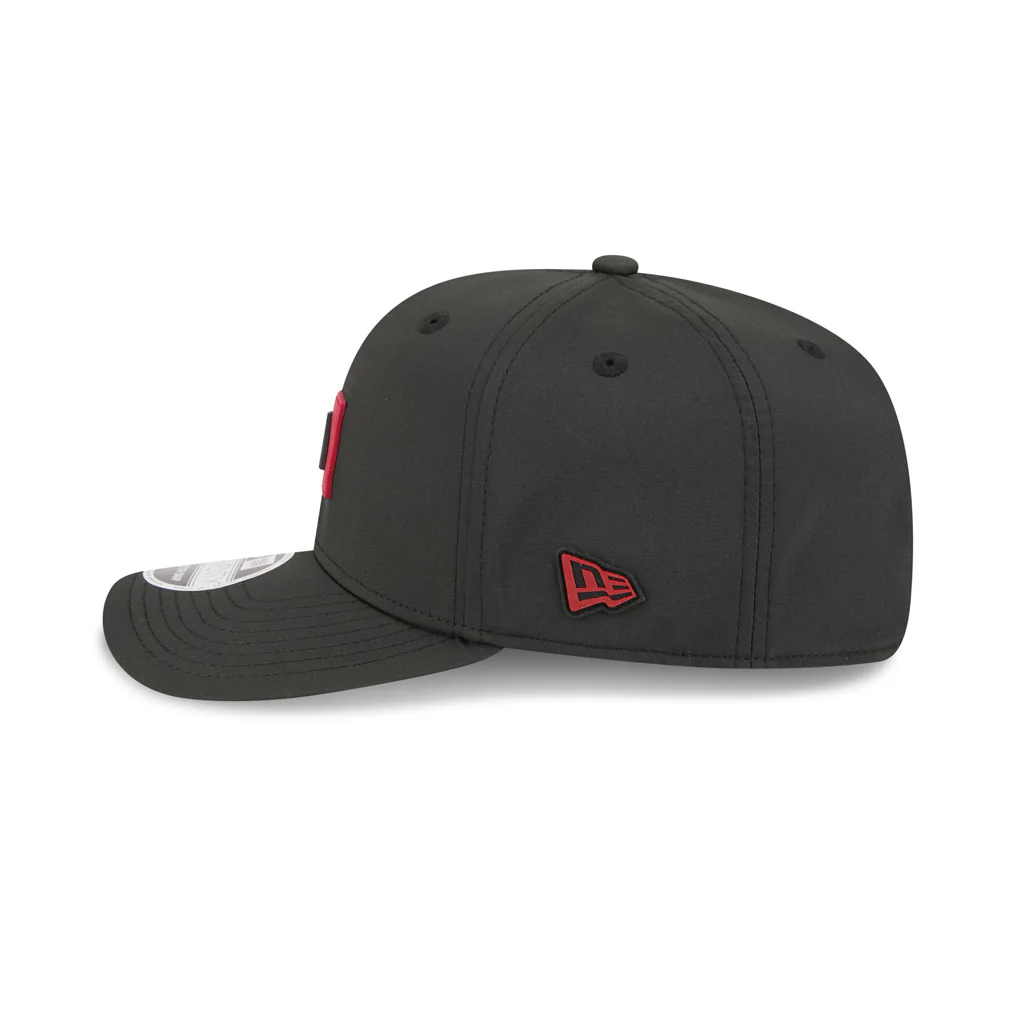 MLB Arizona Diamondbacks New Era 2026 Clubhouse 9SEVENTY Stretch Snap Hat - Black - Image 4