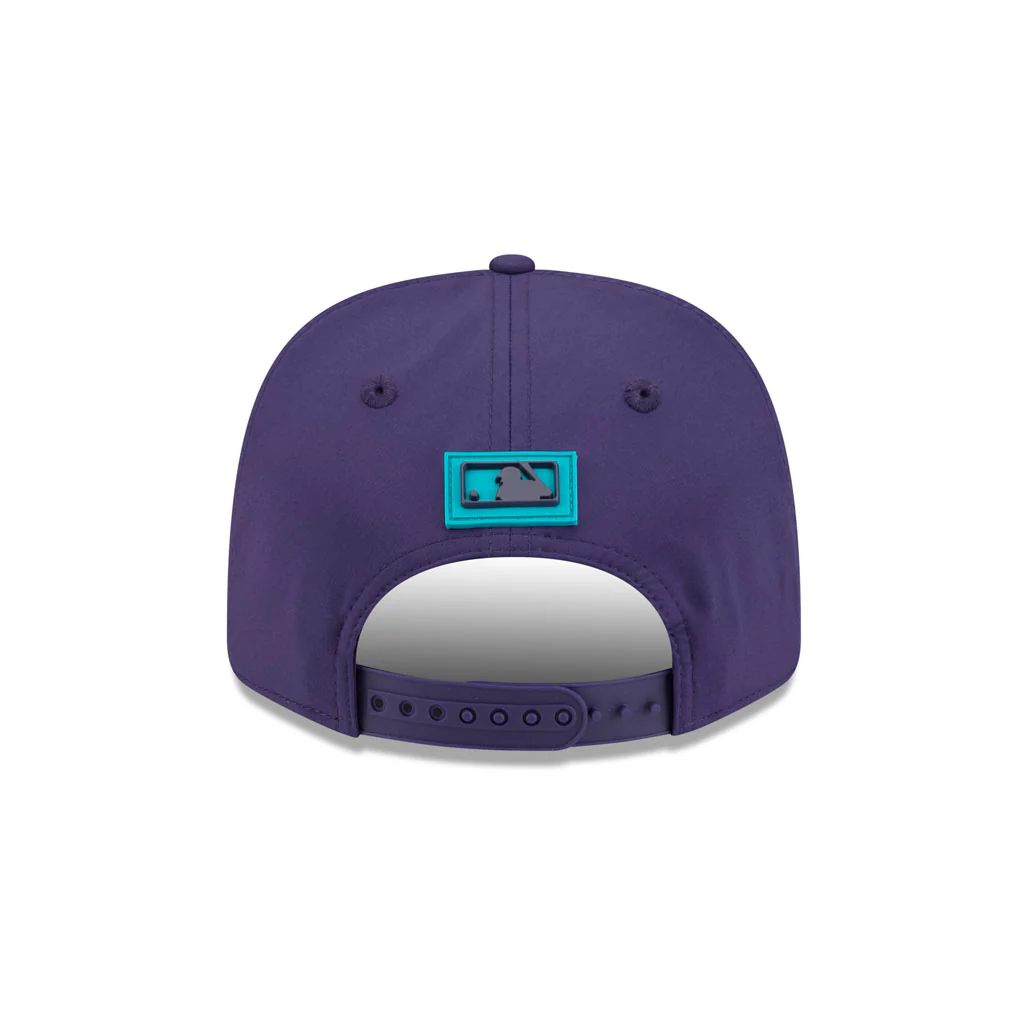 MLB Arizona Diamondbacks New Era 2026 Clubhouse 9SEVENTY Stretch Snap Hat - Purple - Image 6