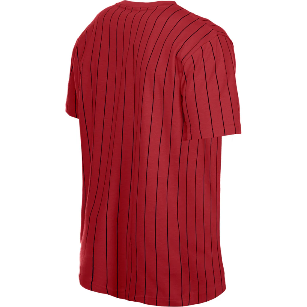 MLB Arizona Diamondbacks New Era 2026 Pinstripe Jersey T-shirt - Red - Image 3