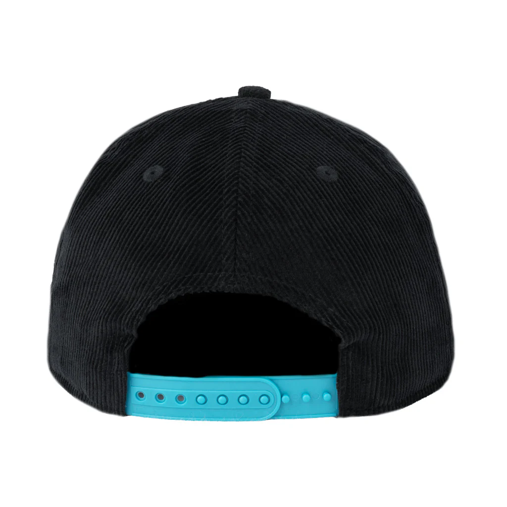 MLB Arizona Diamondbacks New Era All Corduroy 9FIFTY A-Frame Snapback Hat - Black - Image 2