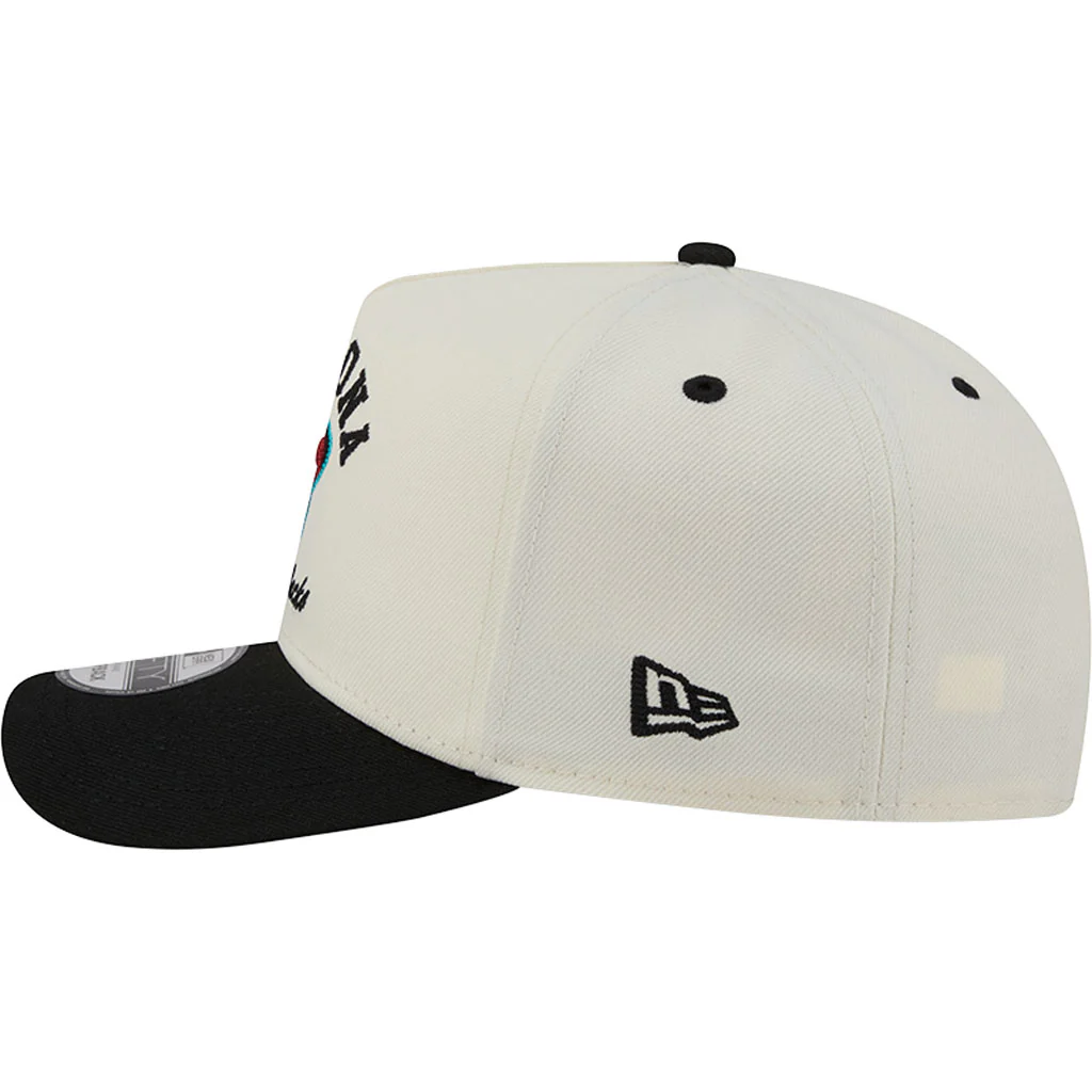 MLB Arizona Diamondbacks New Era Arched 9FIFTY A-Frame Snapback Hat - Cream - Image 4