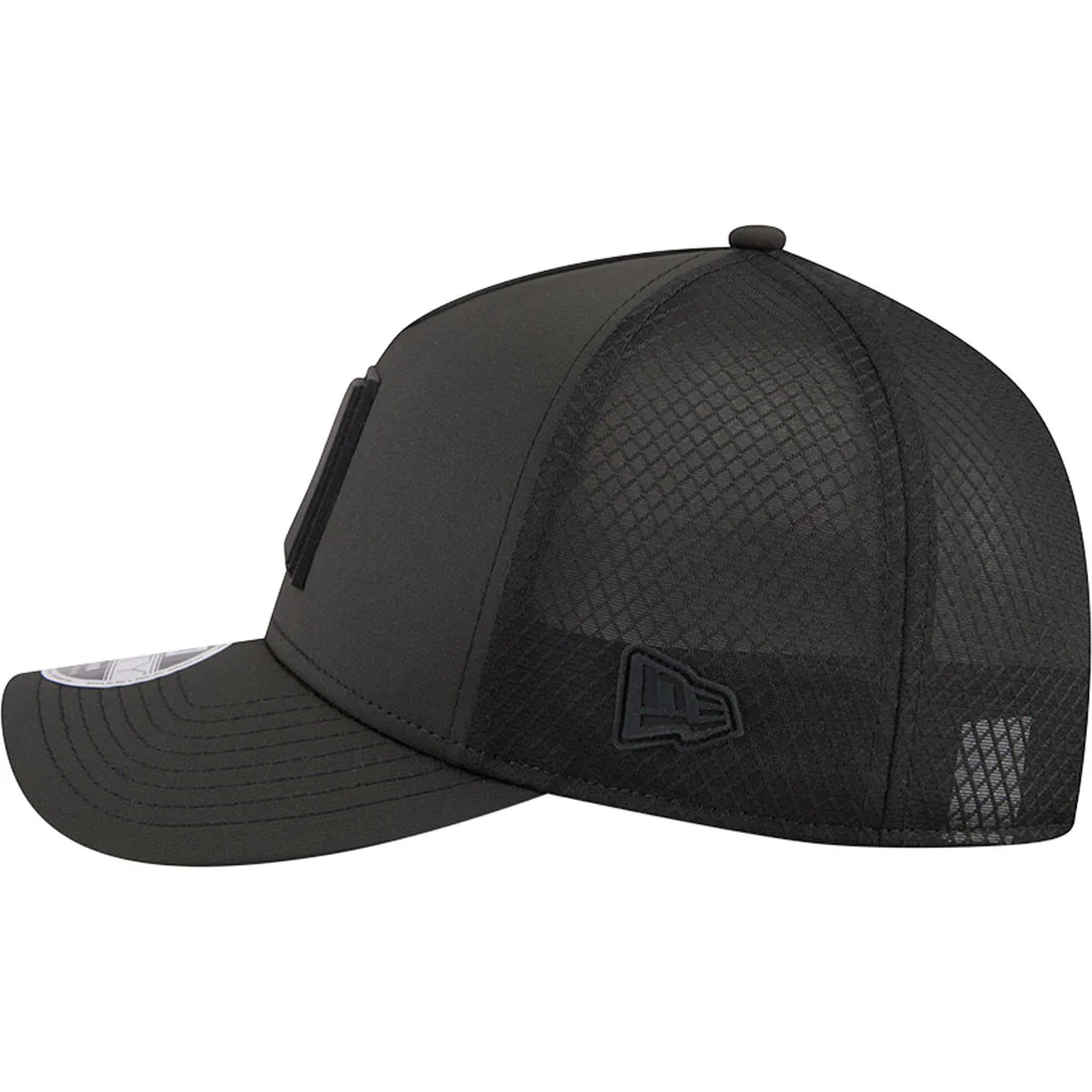 MLB Arizona Diamondbacks New Era Arched 9FORTY M-Crown Snapback Hat - Black - Image 4