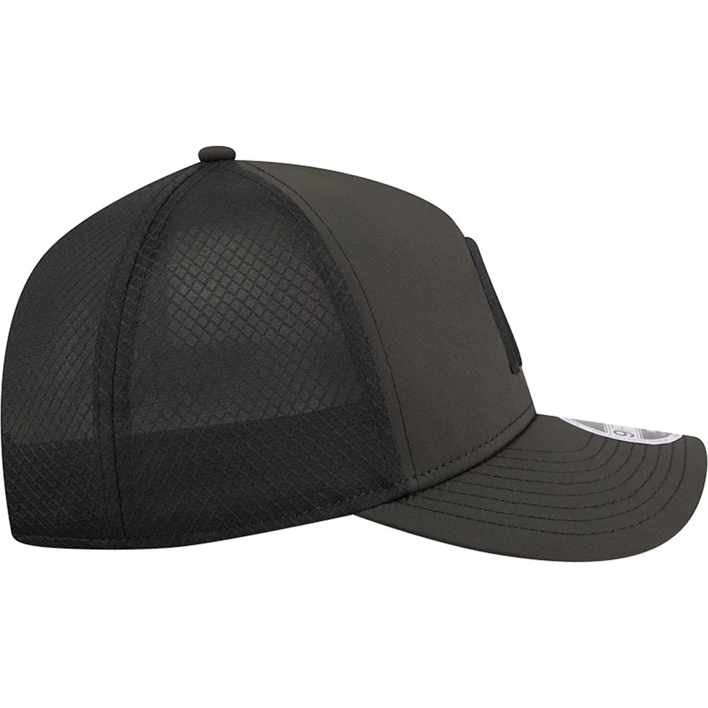 MLB Arizona Diamondbacks New Era Arched 9FORTY M-Crown Snapback Hat - Black - Image 5