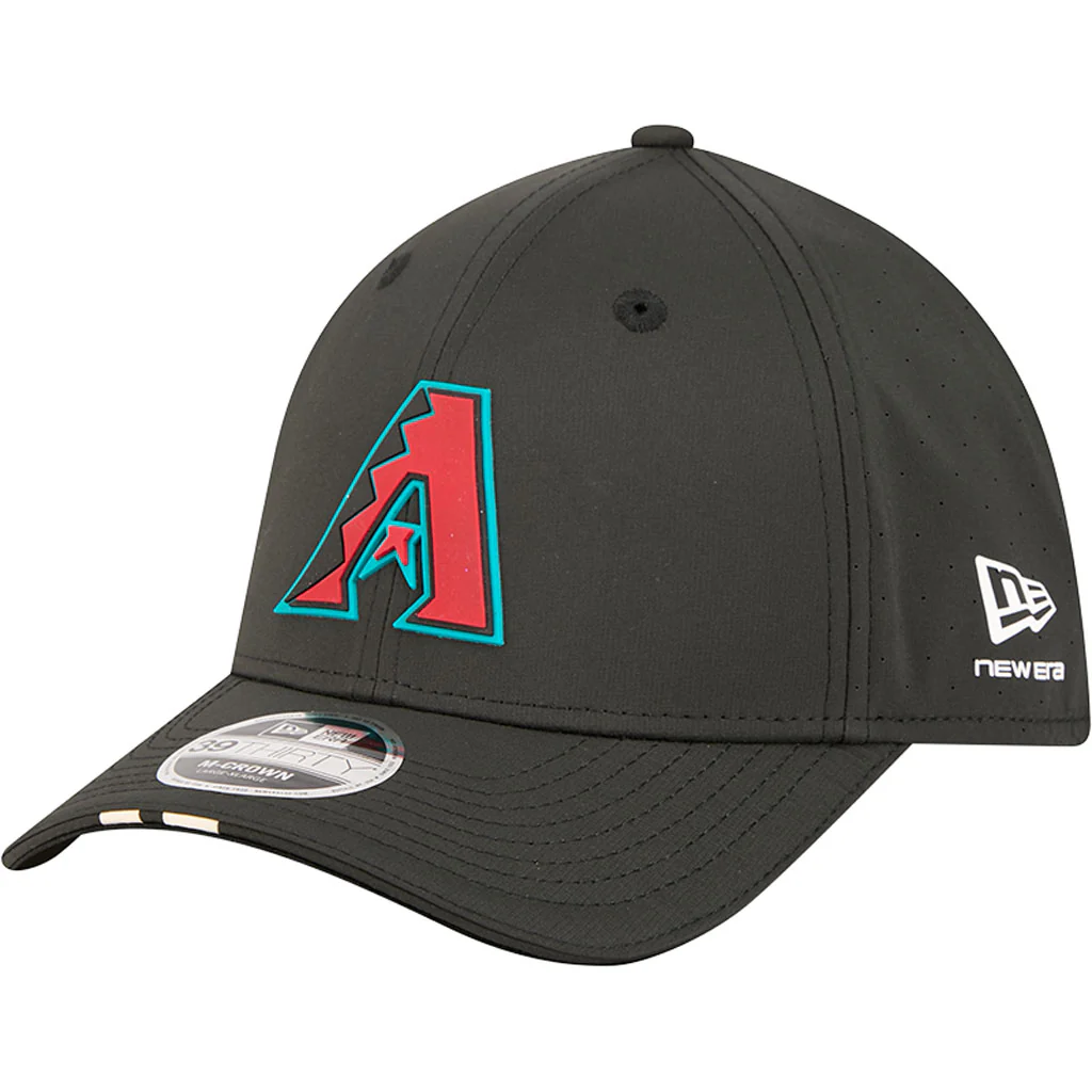 MLB Arizona Diamondbacks New Era Assist 39THIRTY M-Cown Flex Fit Hat - Black