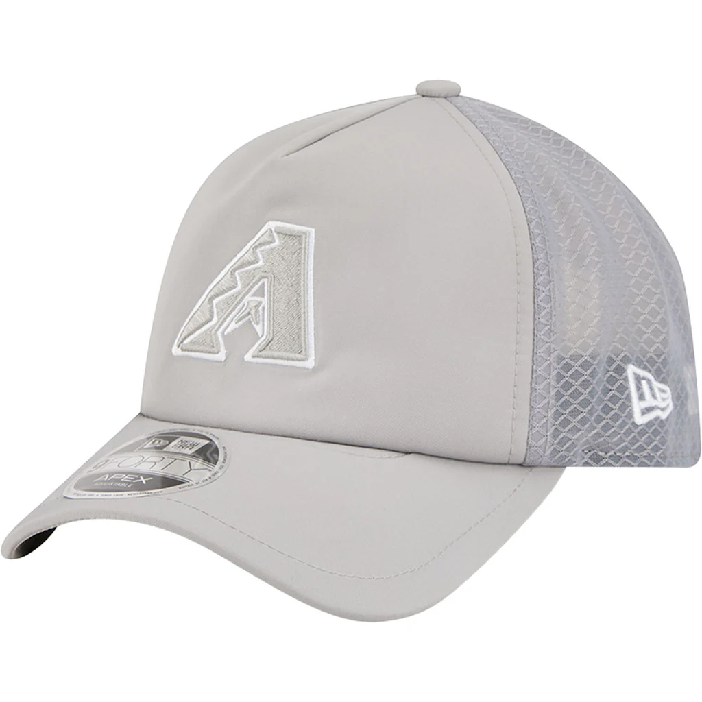 MLB Arizona Diamondbacks New Era Batting Practice Apex 9FORTY Snapback Hat - Graphite