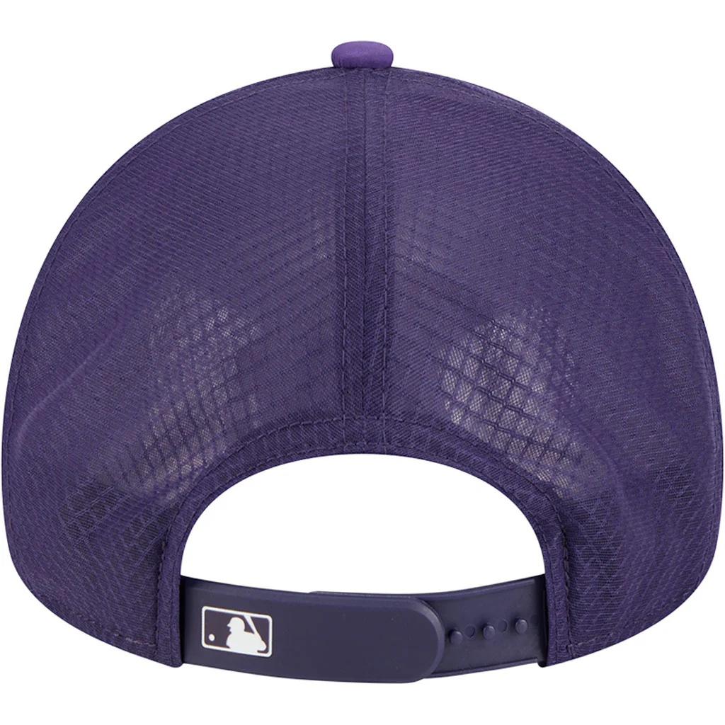 MLB Arizona Diamondbacks New Era Batting Practice Apex 9FORTY Snapback Hat - Purple - Image 6