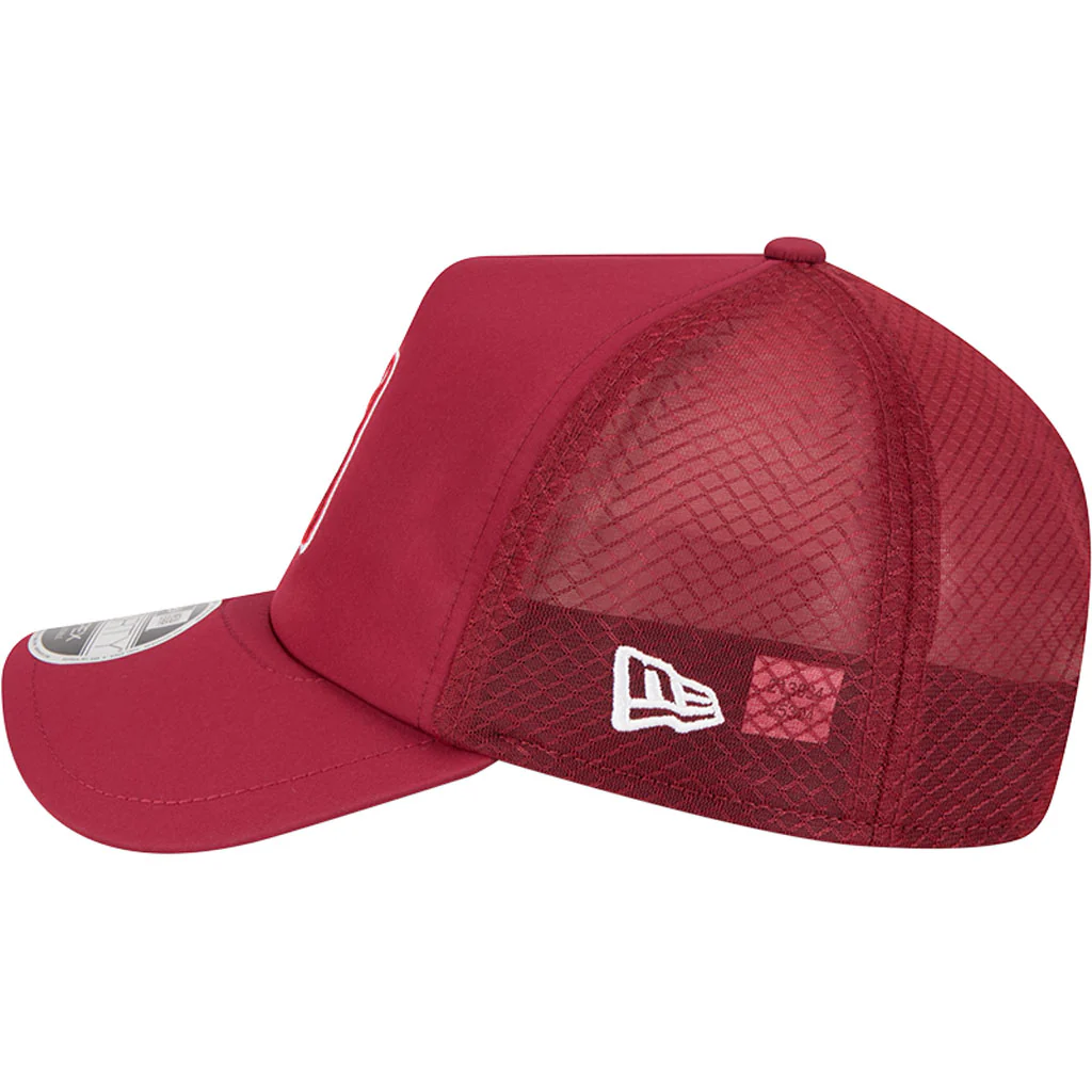 MLB Arizona Diamondbacks New Era Batting Practice Apex 9FORTY Snapback Hat - Red - Image 4