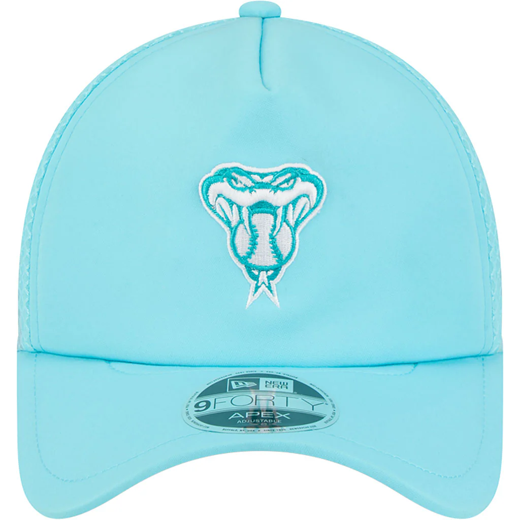 MLB Arizona Diamondbacks New Era Batting Practice Apex 9FORTY Snapback Hat - Teal - Image 3