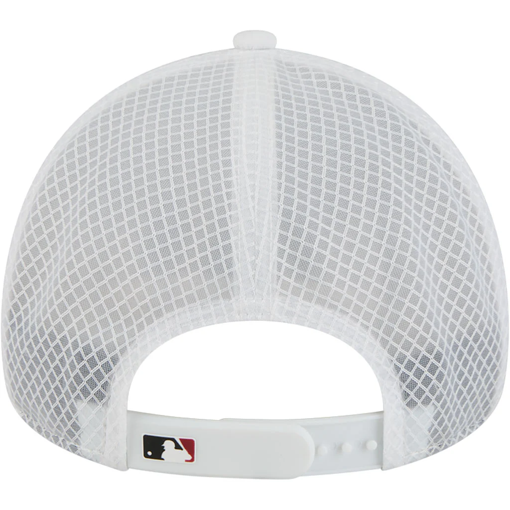 MLB Arizona Diamondbacks New Era Batting Practice Apex 9FORTY Snapback Hat - White - Image 6