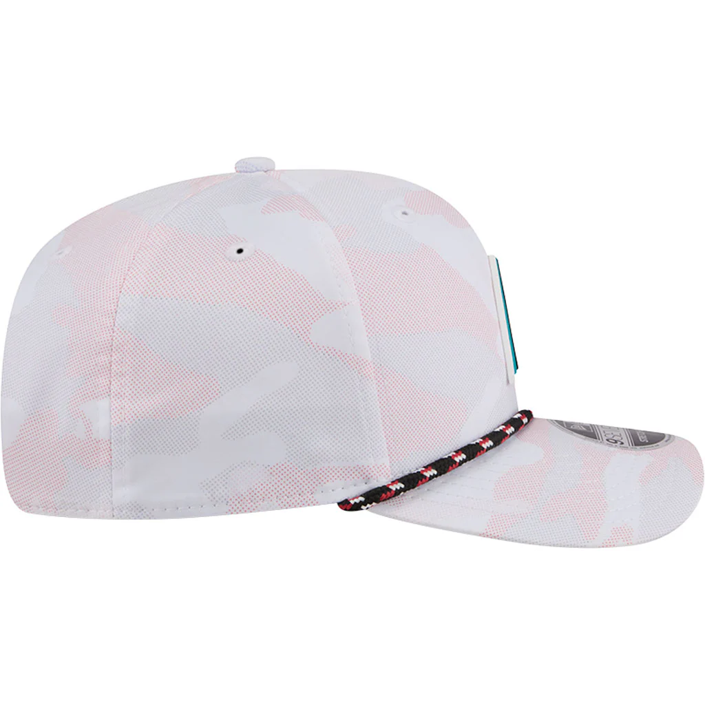 MLB Arizona Diamondbacks New Era Camo Rope 9SEVENTY Stretch Snap Hat - Image 5