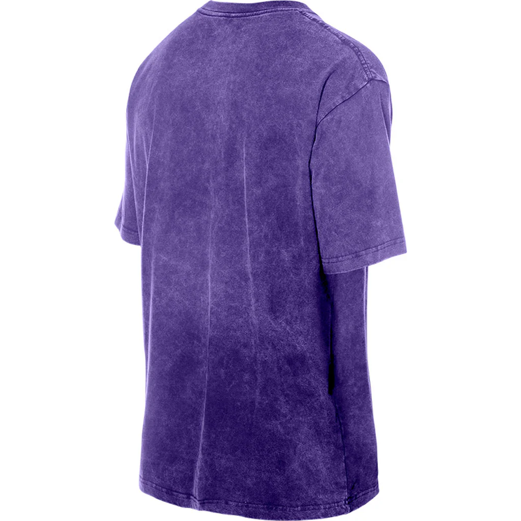 MLB Arizona Diamondbacks New Era City Connect Mineral Washed T-Shirt - Purple - Image 2