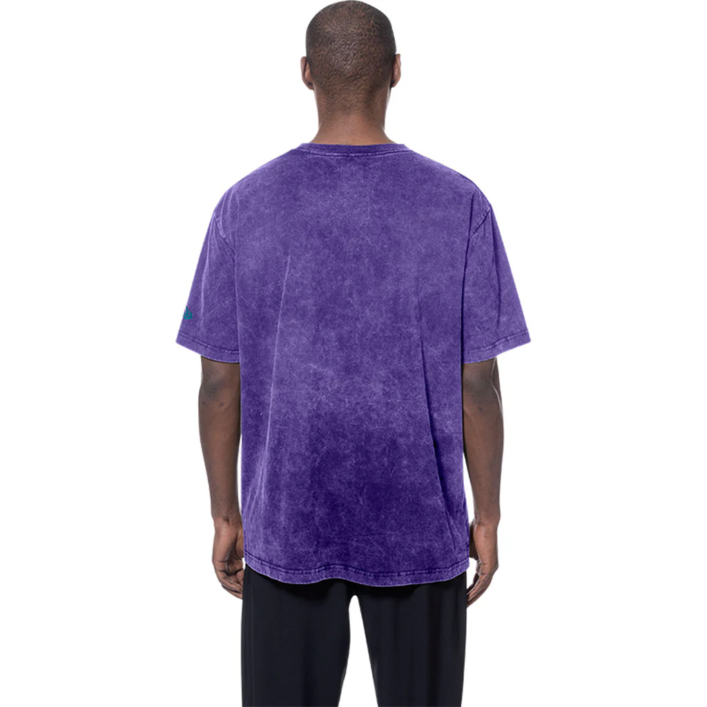 MLB Arizona Diamondbacks New Era City Connect Mineral Washed T-Shirt - Purple - Image 4