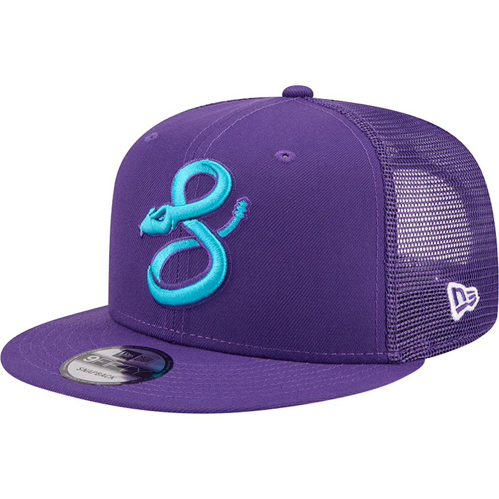 MLB Arizona Diamondbacks New Era City Connect OTC Trucker 9FIFTY Snapback Hat - Purple