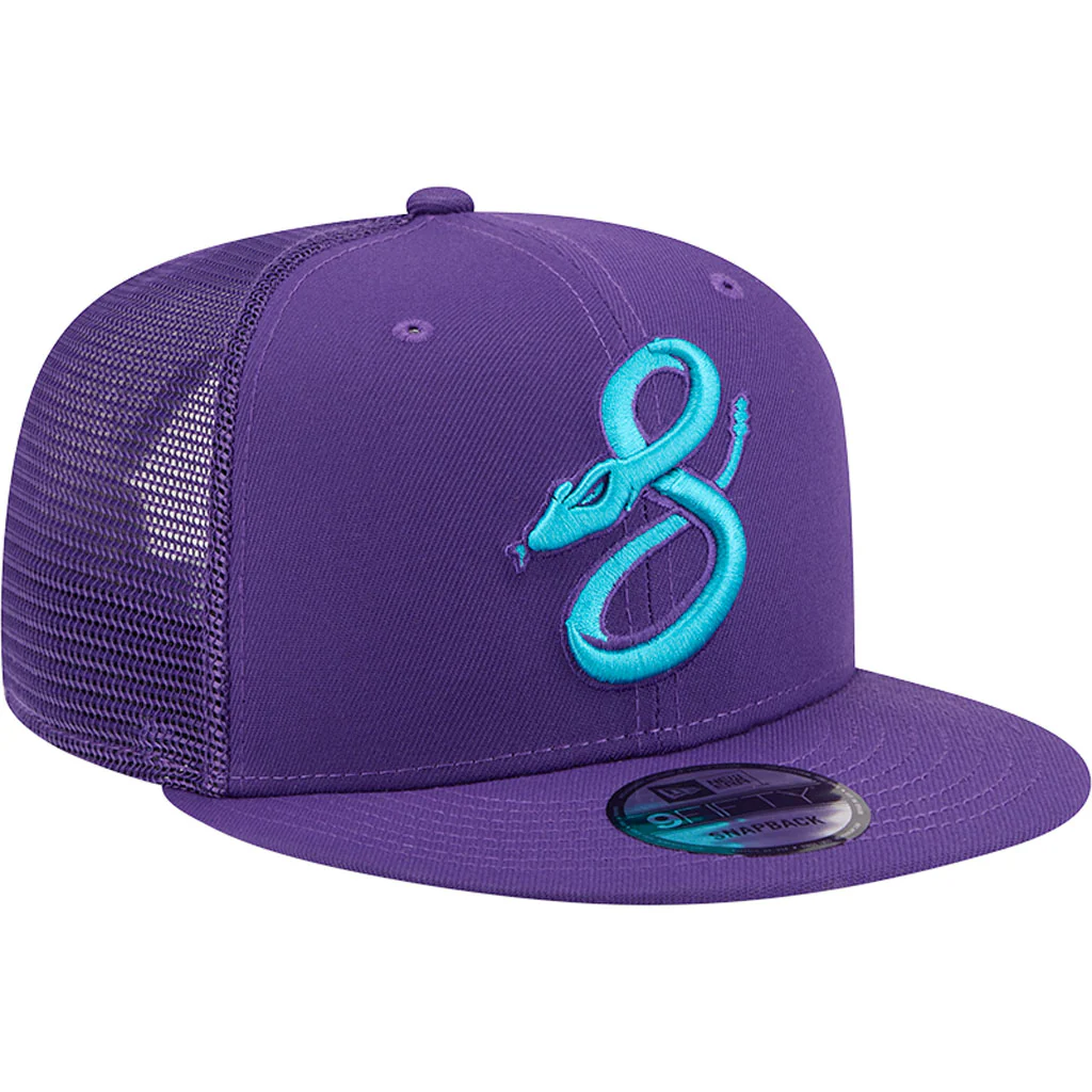 MLB Arizona Diamondbacks New Era City Connect OTC Trucker 9FIFTY Snapback Hat - Purple - Image 2