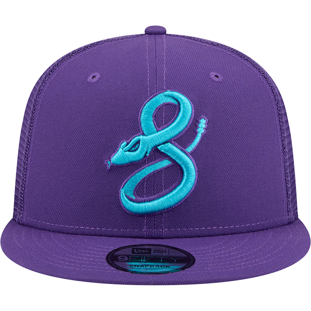 MLB Arizona Diamondbacks New Era City Connect OTC Trucker 9FIFTY Snapback Hat - Purple - Image 3