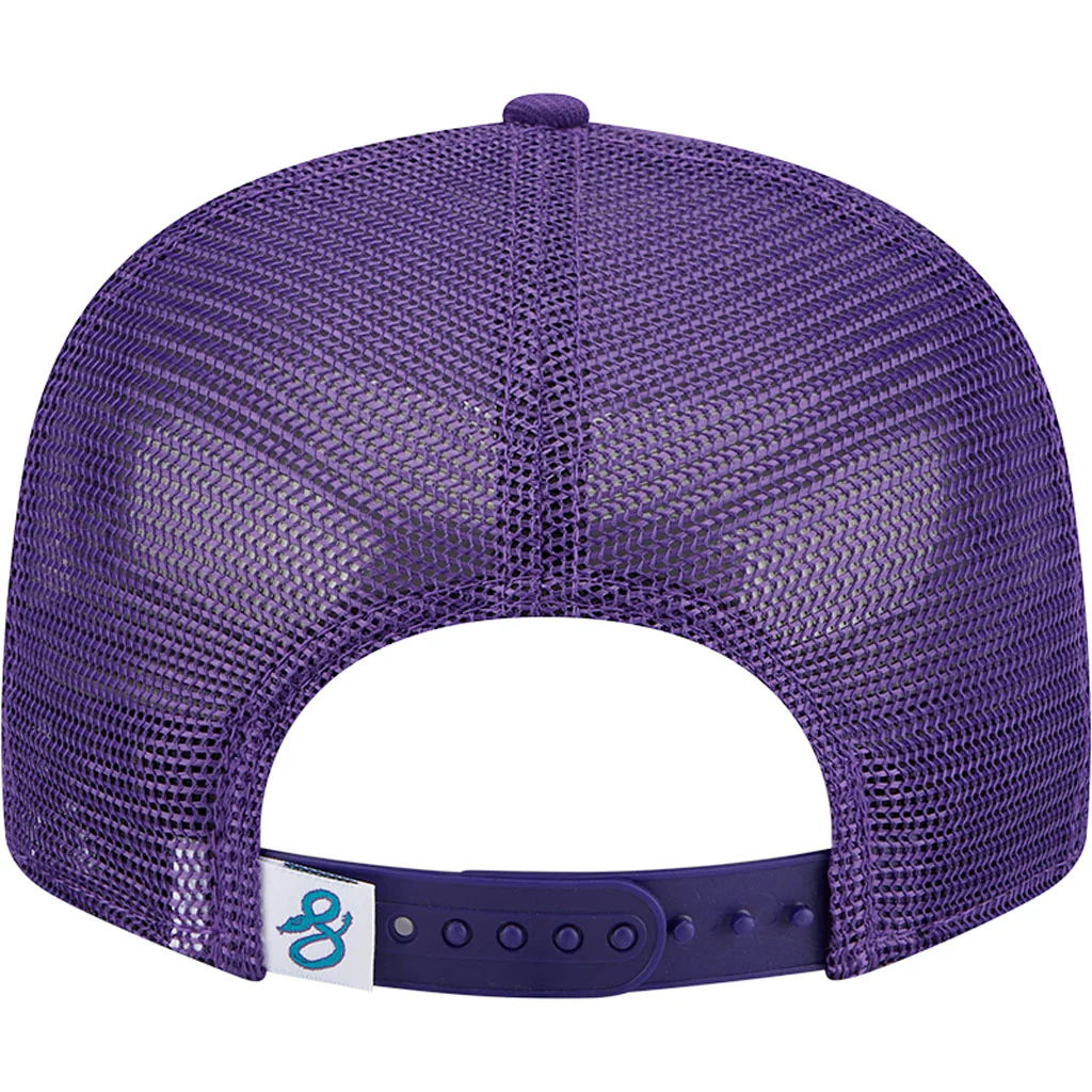 MLB Arizona Diamondbacks New Era City Connect OTC Trucker 9FIFTY Snapback Hat - Purple - Image 6