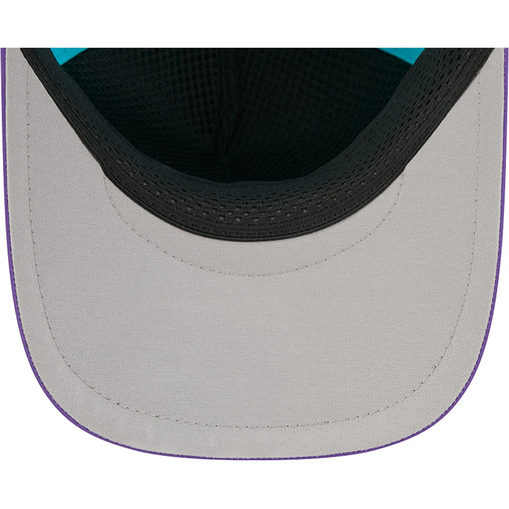 MLB Arizona Diamondbacks New Era City Connect Two-Tone Batting Practice Apex 9FORTY Snapback Hat - Teal - Image 7