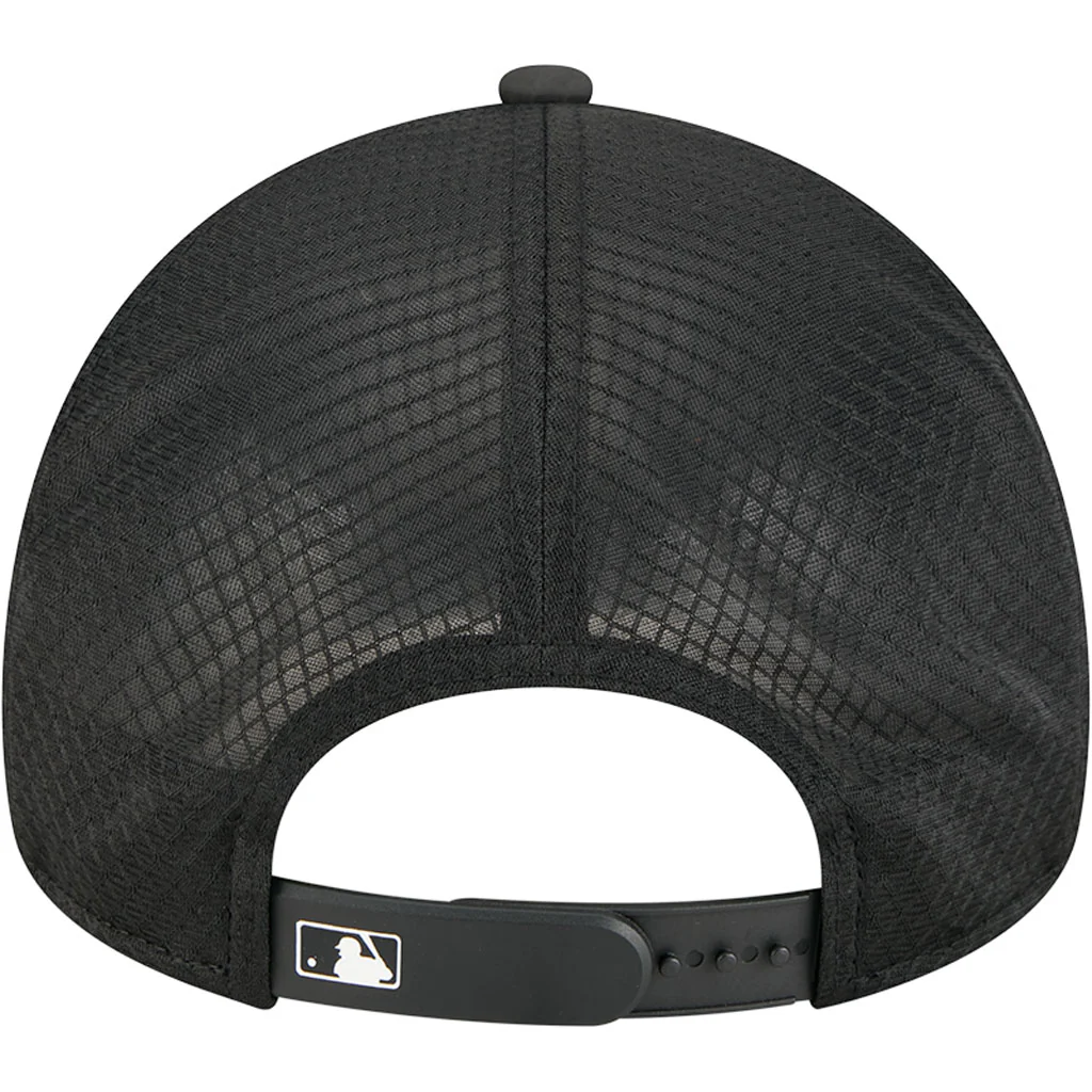 MLB Arizona Diamondbacks New Era "D" Logo Batting Practice Apex 9FORTY Snapback Hat - Black - Image 6