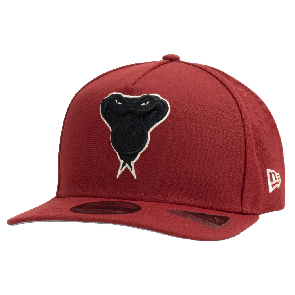 MLB Arizona Diamondbacks New Era Fontes 9FIFTY A-Frame Snapback Hat - Red - Image 2