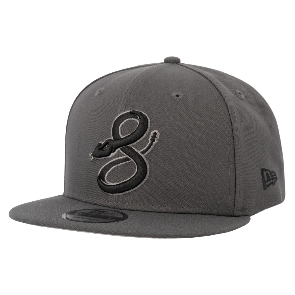 MLB Arizona Diamondbacks New Era Gray Prestige 9FIFTY Snapback Hat - Graphite