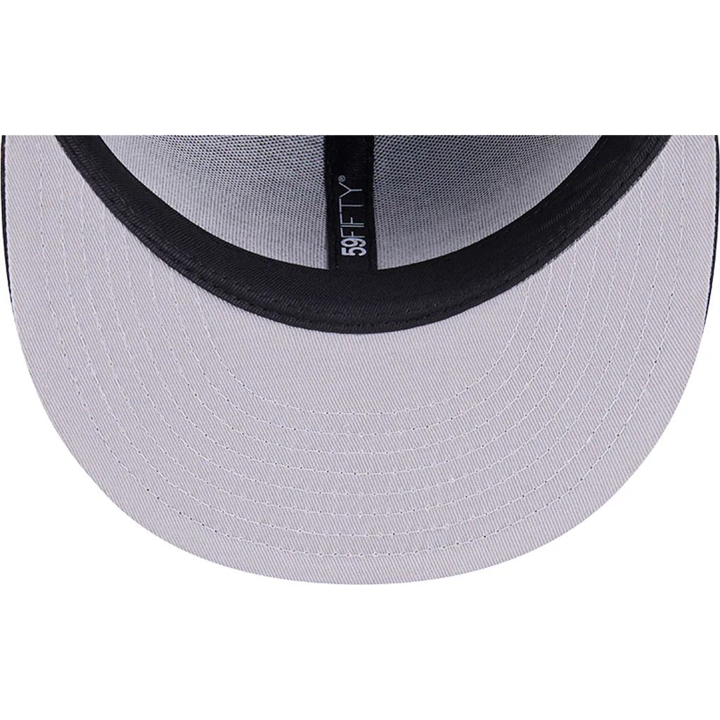 MLB Arizona Diamondbacks New Era Neon 59FIFTY Fitted Hat - Black - Image 5