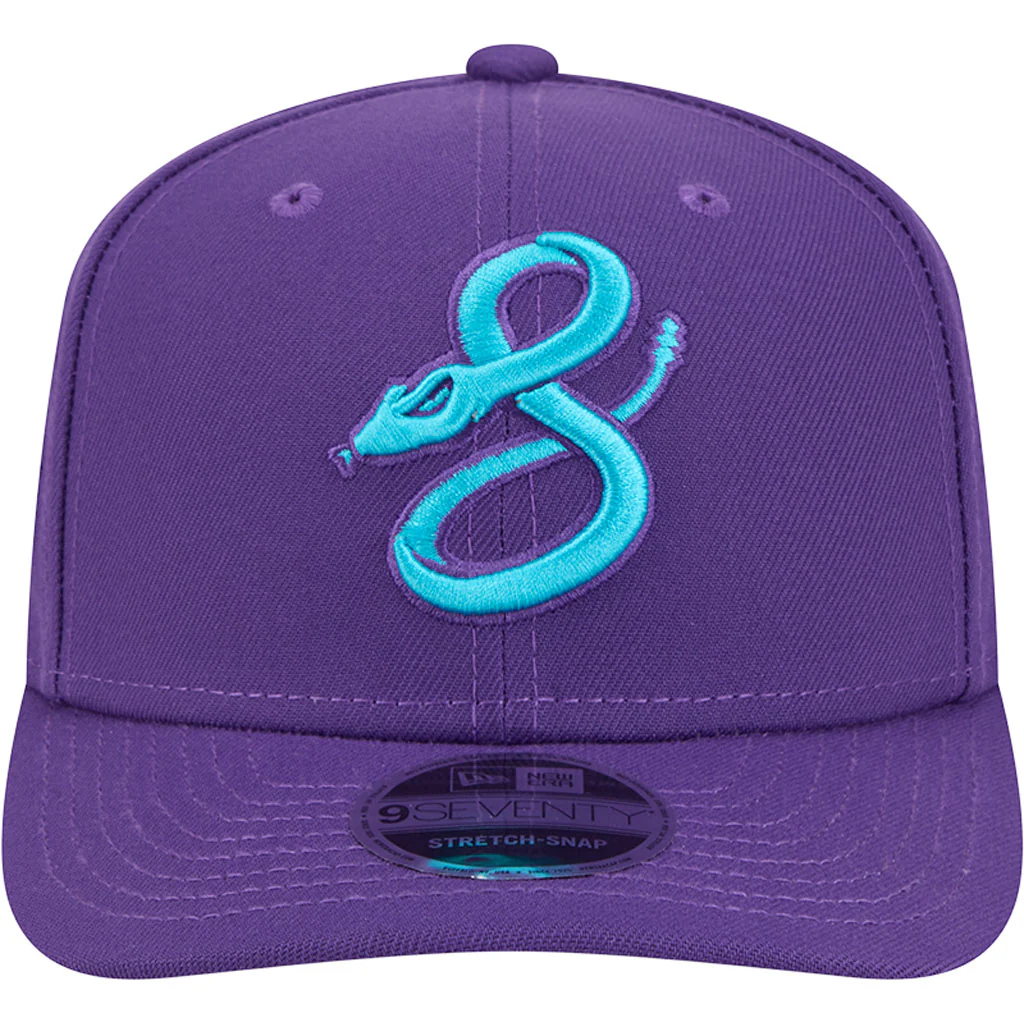 MLB Arizona Diamondbacks New Era Performance 9SEVENTY Stretch Snapback Hat - Purple - Image 3