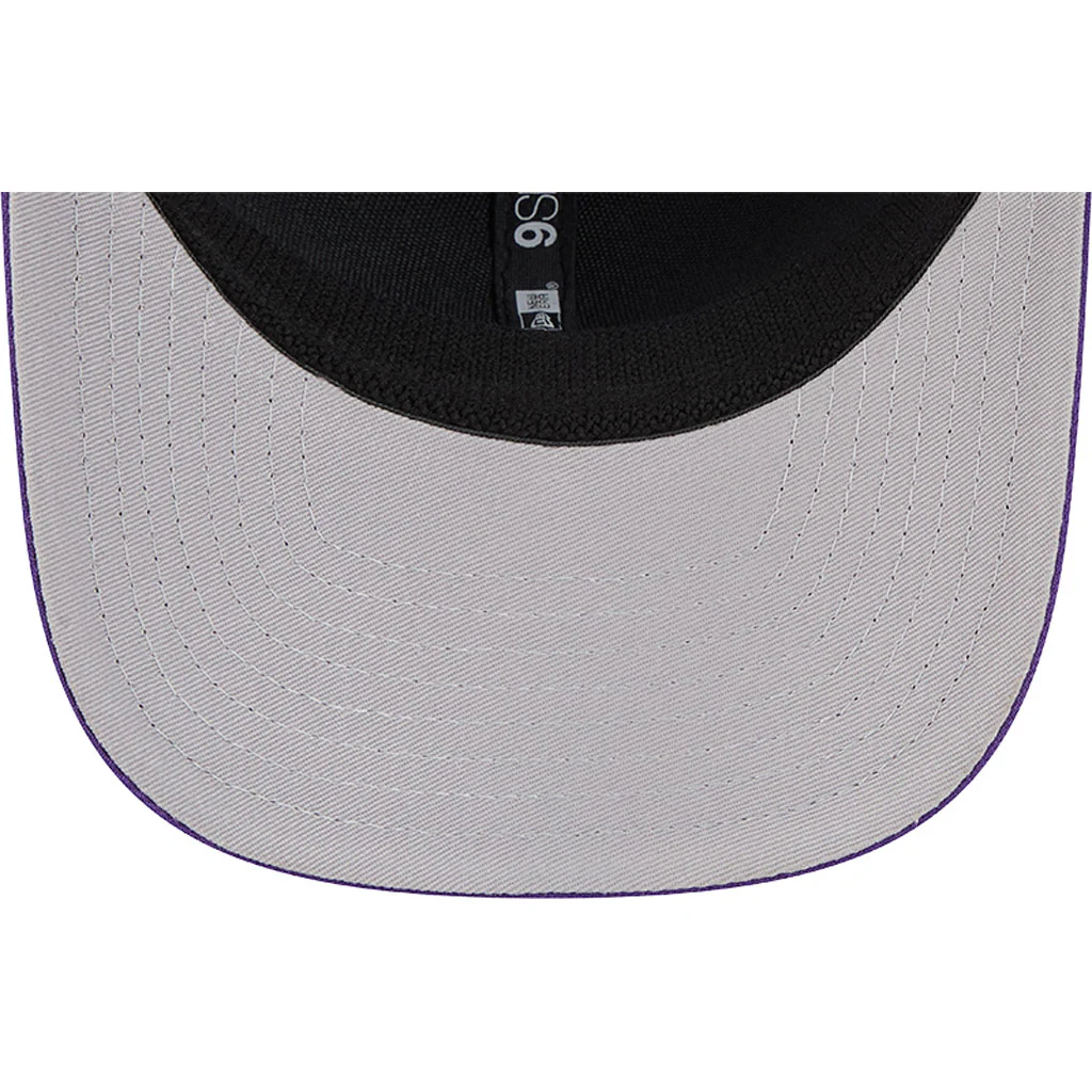 MLB Arizona Diamondbacks New Era Performance 9SEVENTY Stretch Snapback Hat - Purple - Image 7