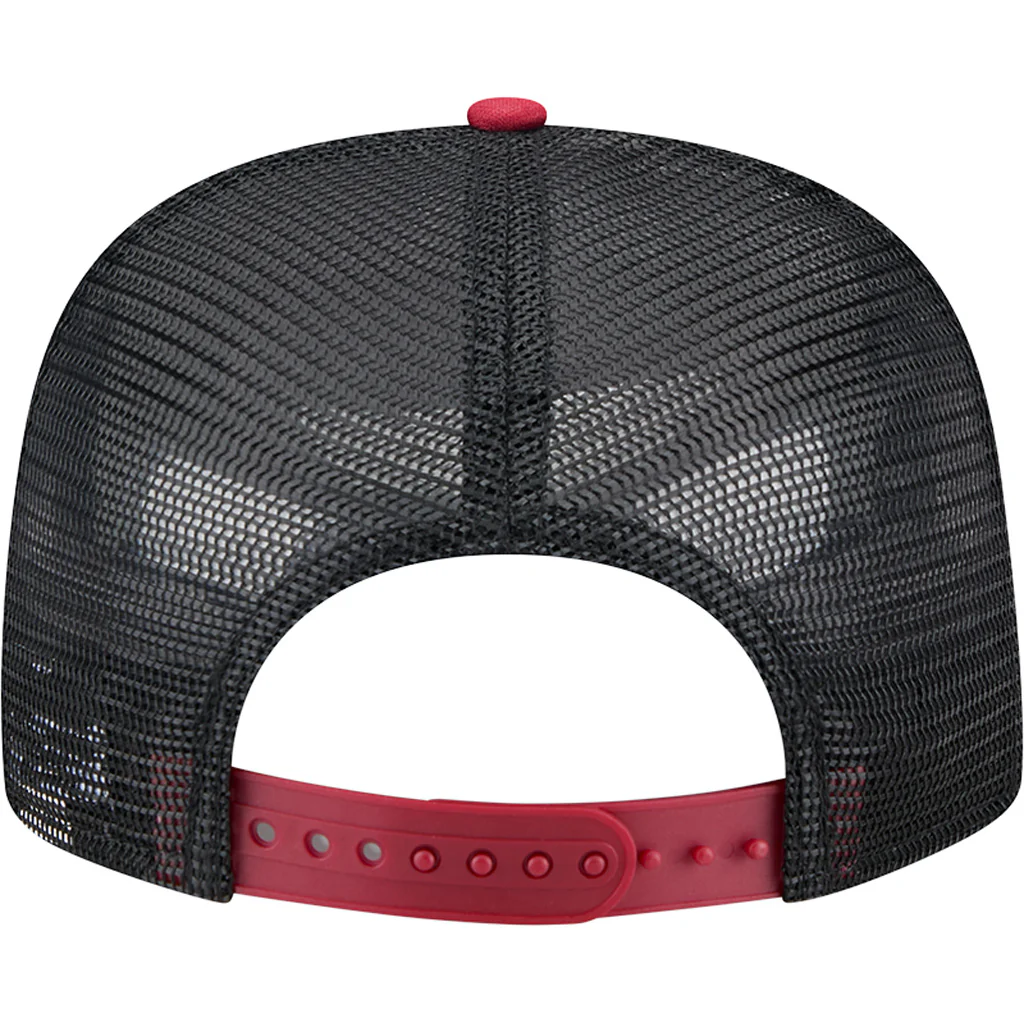 MLB Arizona Diamondbacks New Era Retro Script 9FIFTY A-Frame Snapback Hat - White - Image 4