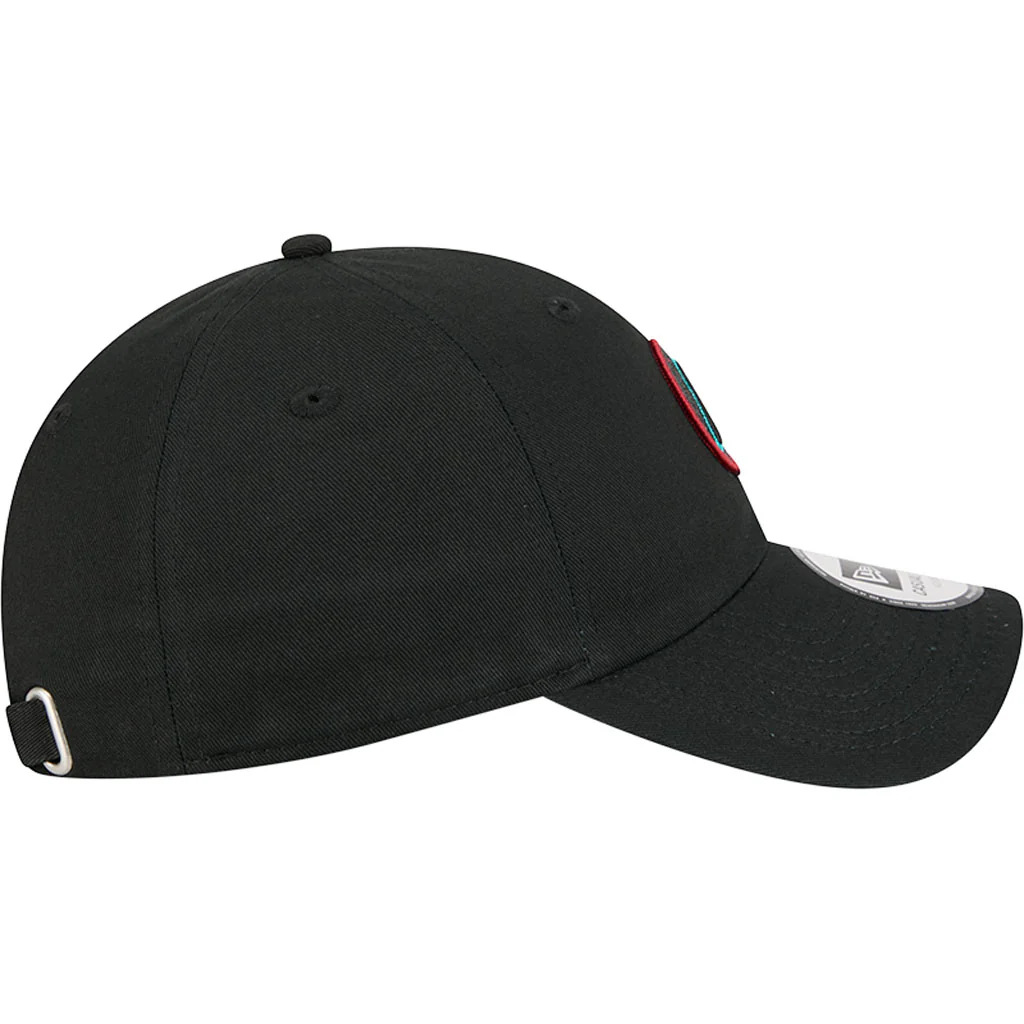 MLB Arizona Diamondbacks New Era Sparkle Casual Classic Adjustable Hat - Black - Image 5