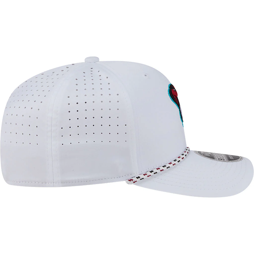 MLB Arizona Diamondbacks New Era Sport 9SEVENTY Stretch Snapback Hat - White - Image 4