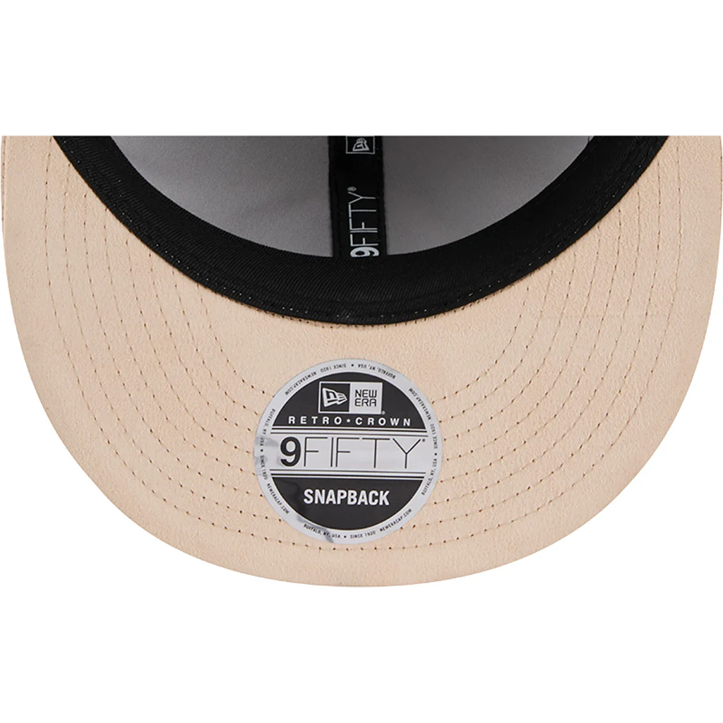 MLB Arizona Diamondbacks New Era Suede Retro Crown 9FIFTY Snapback Hat - Tan - Image 5