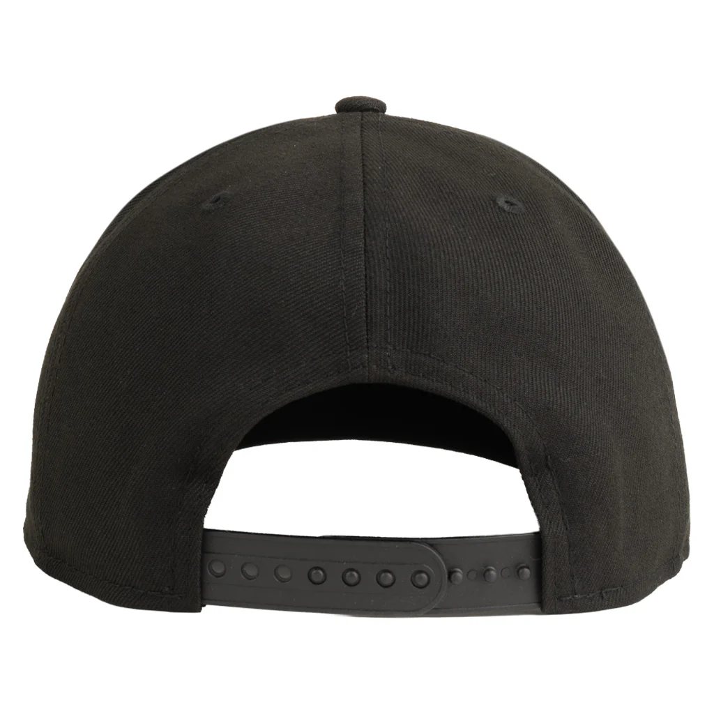 MLB Arizona Diamondbacks New Era Teal Outline City Connect Snake 9FIFTY A-Frame Snapback Hat - Black - Image 2