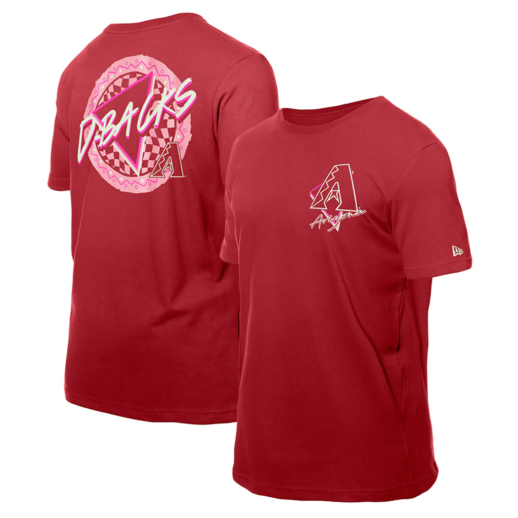 MLB Arizona Diamondbacks New Era Trendy 1963 T-Shirt - Red