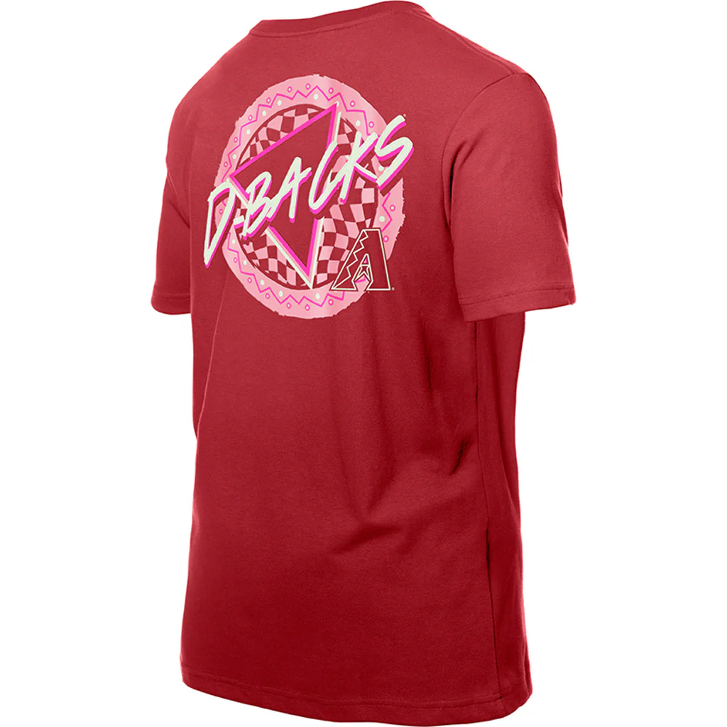 MLB Arizona Diamondbacks New Era Trendy 1963 T-Shirt - Red - Image 3