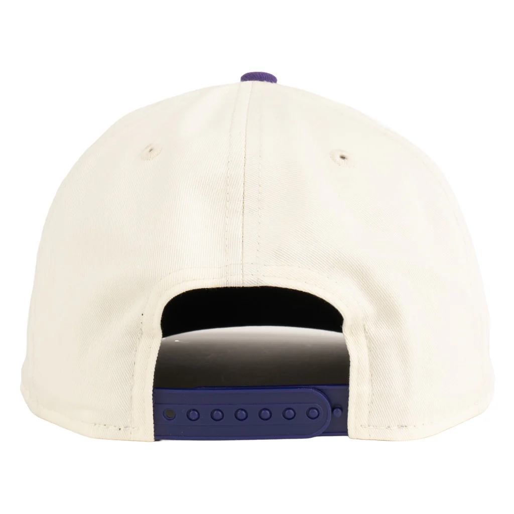 MLB Arizona Diamondbacks New Era Two-Tone Purple D 9FIFTY A-Frame Snapback Hat - Cream - Image 2