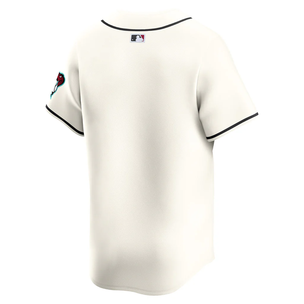 MLB Arizona Diamondbacks Nike Home Limited Jersey - White - Image 2