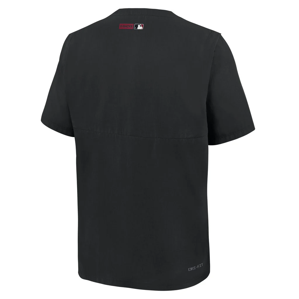 MLB Arizona Diamondbacks Nike 2026 Authentic Collection Windshirt - Black - Image 3