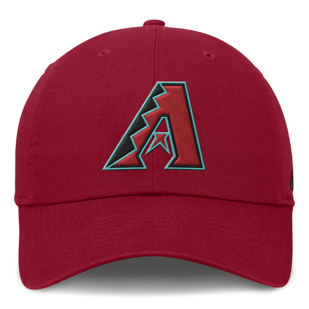 MLB Arizona Diamondbacks Nike Alternate Current Slouch Adjustable Hat - Red - Image 3