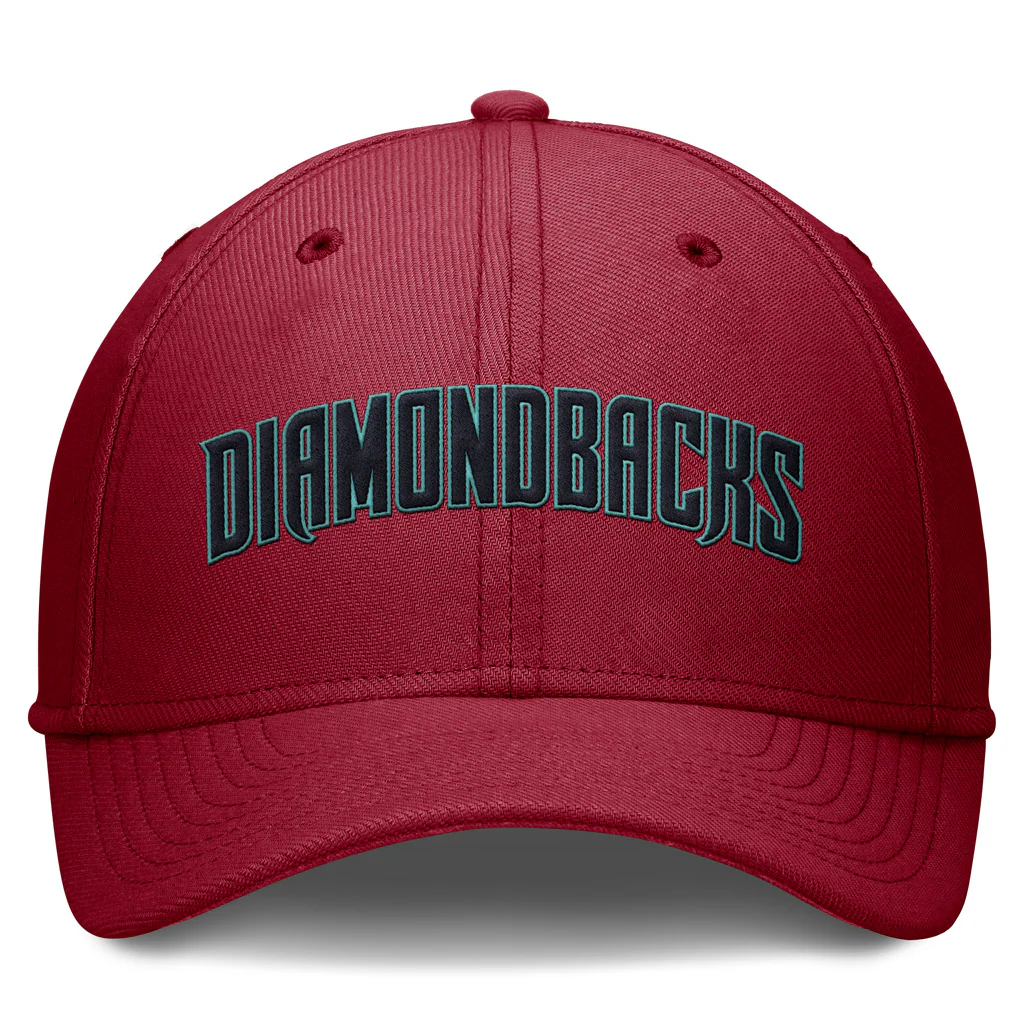 MLB Arizona Diamondbacks Nike Alternate Flex Fit Hat - Red - Image 2