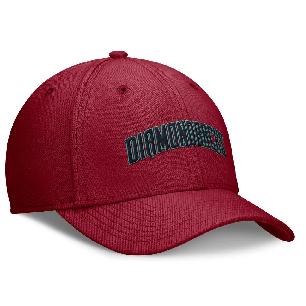 MLB Arizona Diamondbacks Nike Alternate Flex Fit Hat - Red - Image 3