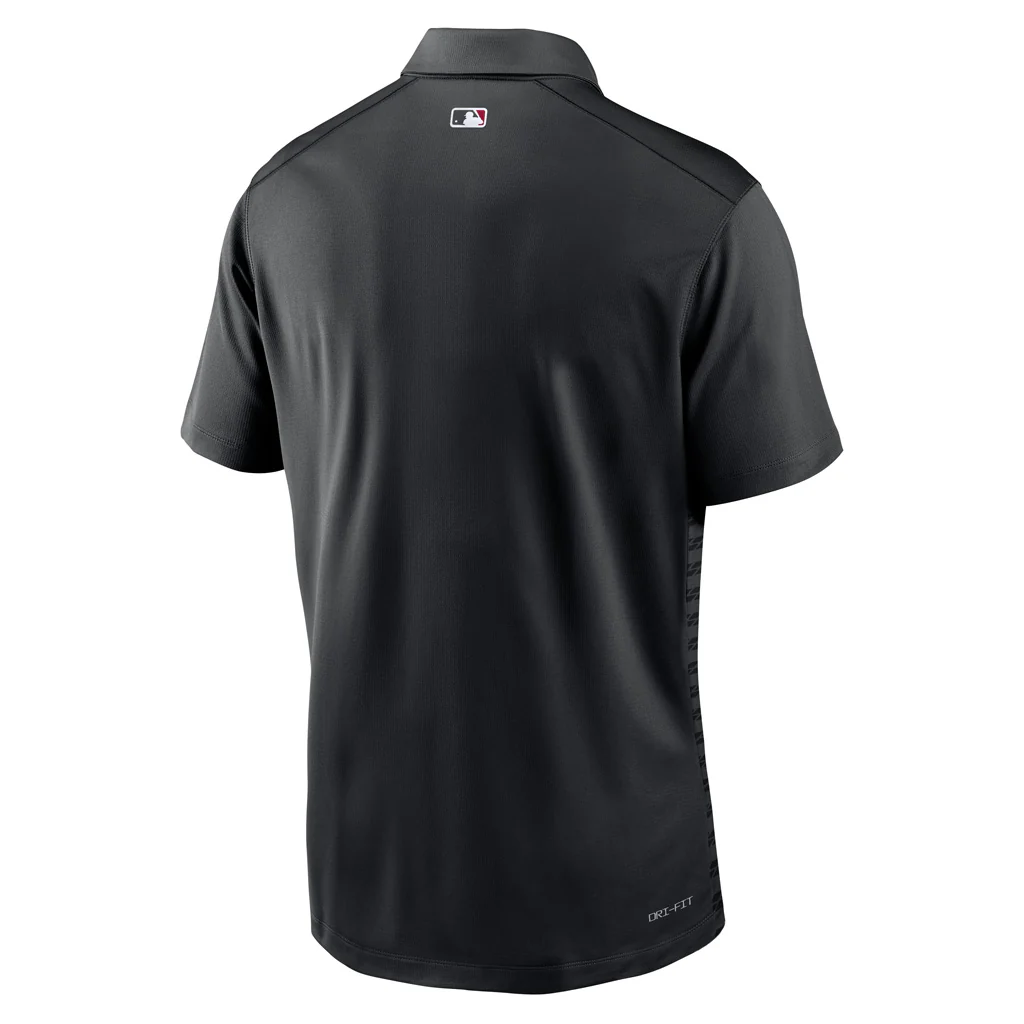 MLB Arizona Diamondbacks Nike Authentic Collection Victory Polo - Black - Image 3