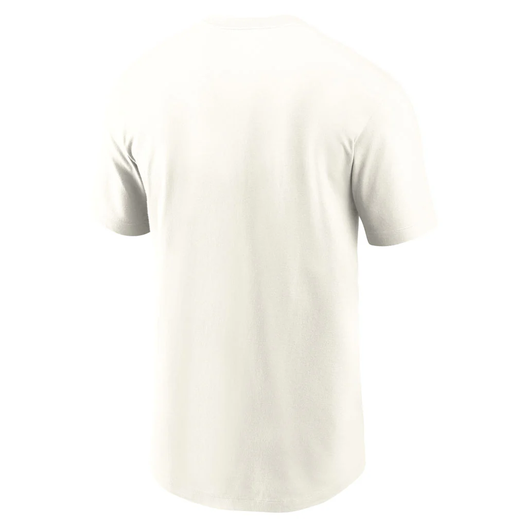 MLB Arizona Diamondbacks Nike Coop 70's Cotton T-Shirt - Cream - Image 3