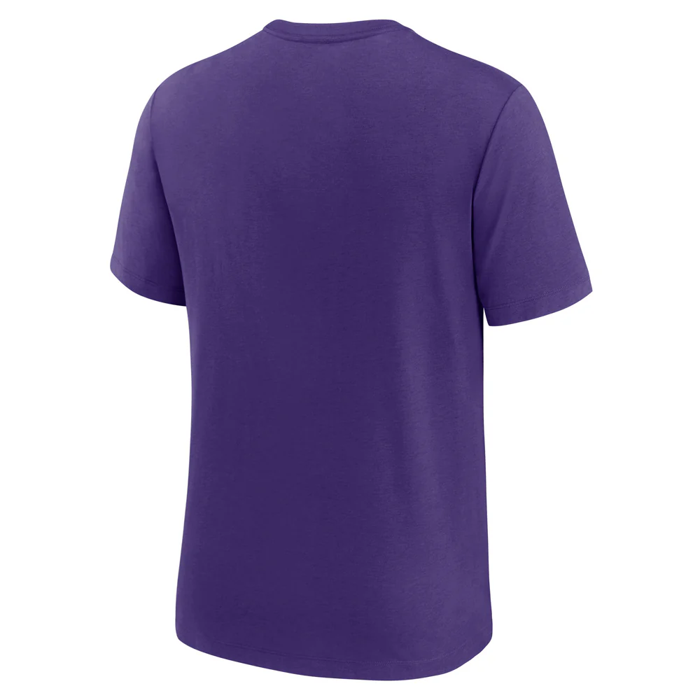 MLB Arizona Diamondbacks Nike Cooperstown Arch Threads T-Shirt - Purple - Image 3