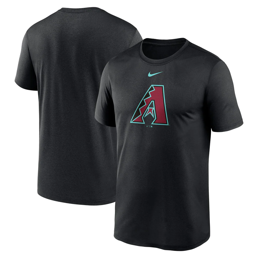 MLB Arizona Diamondbacks Nike FUSE Logo Legend T-Shirt - Black