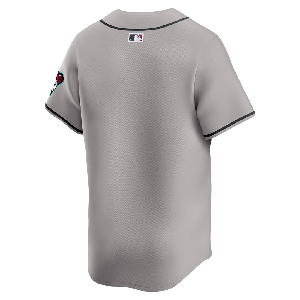 MLB Arizona Diamondbacks Nike Road Limited Jersey - Gray - Image 3