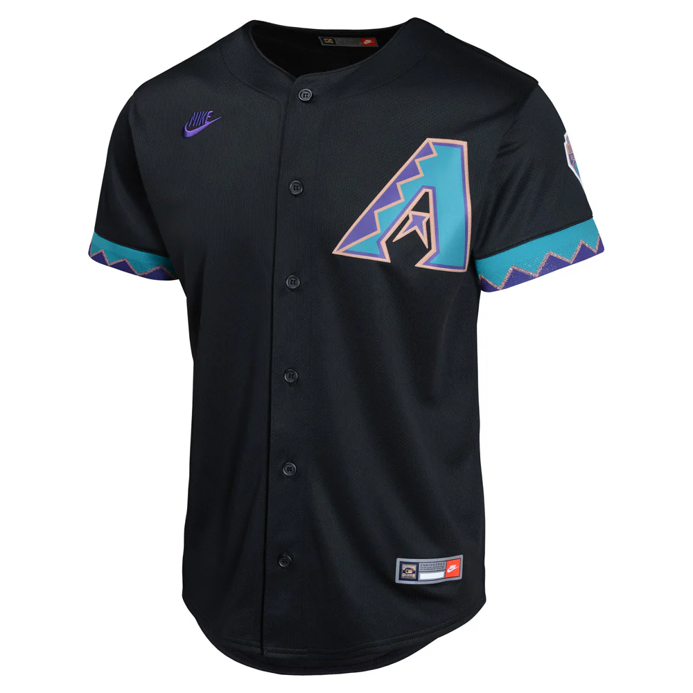 MLB Arizona Diamondbacks Randy Johnson Nike Youth Cooperstown Limited Jersey - Image 2