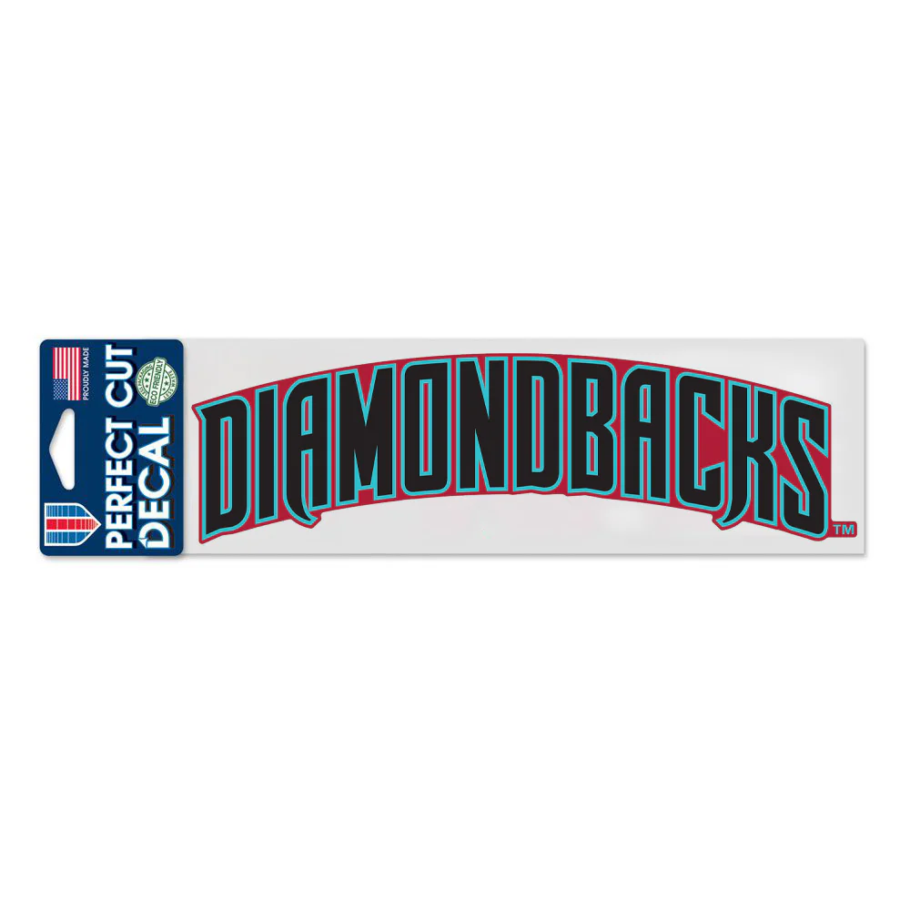 MLB Arizona Diamondbacks WinCraft 3" x 10" Wordmark Decal