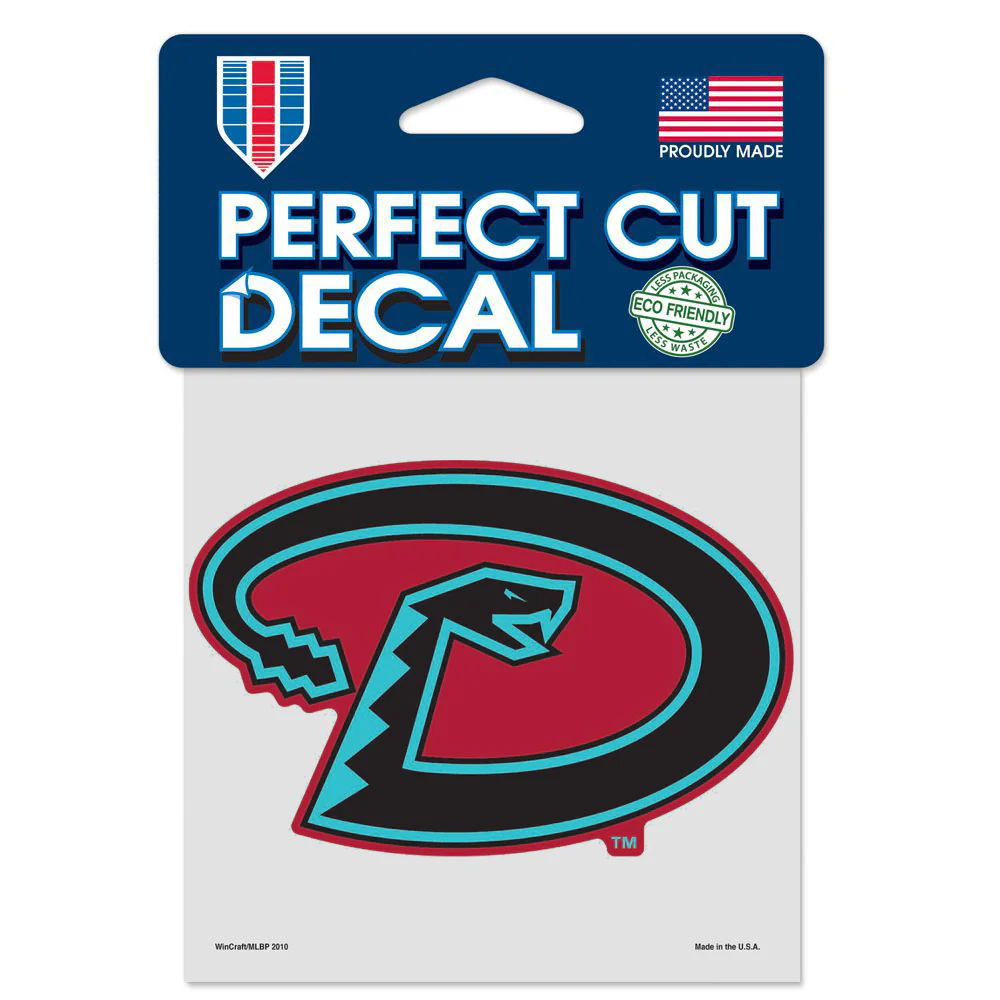 MLB Arizona Diamondbacks WinCraft 4" x 4" 2nd Alternate Decal
